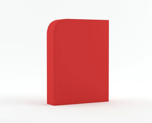 Software Box - Red — Stock Photo, Image