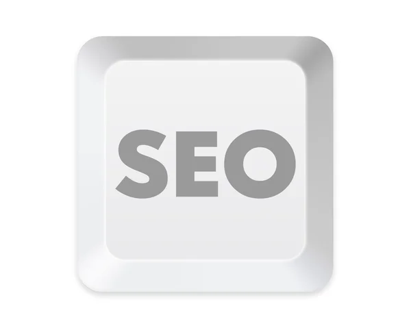 SEO Search Engine Optimization button — Stock Photo, Image
