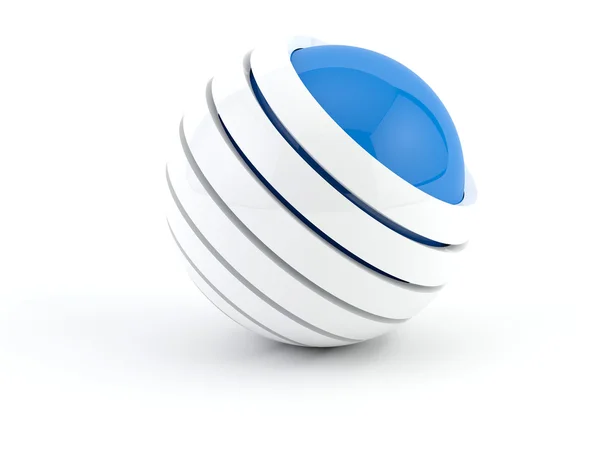 3D absztrakt színes gömb — Stock Fotó