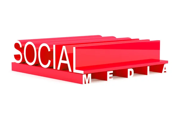 Social media — Stock Photo, Image