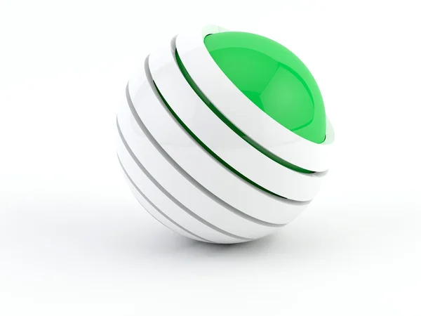 3d abstracto colorido esfera — Foto de Stock