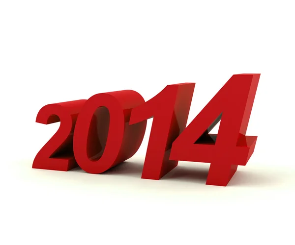 New year 2014 — Stock Photo, Image