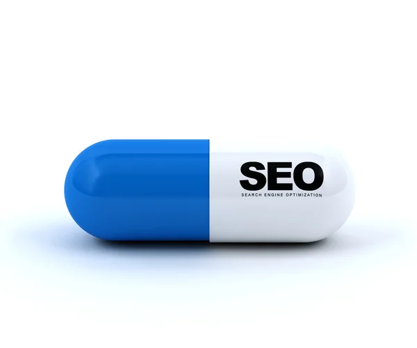 SEO Capsule — Stock Photo, Image