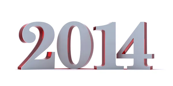 2014 - New year — Stock Photo, Image