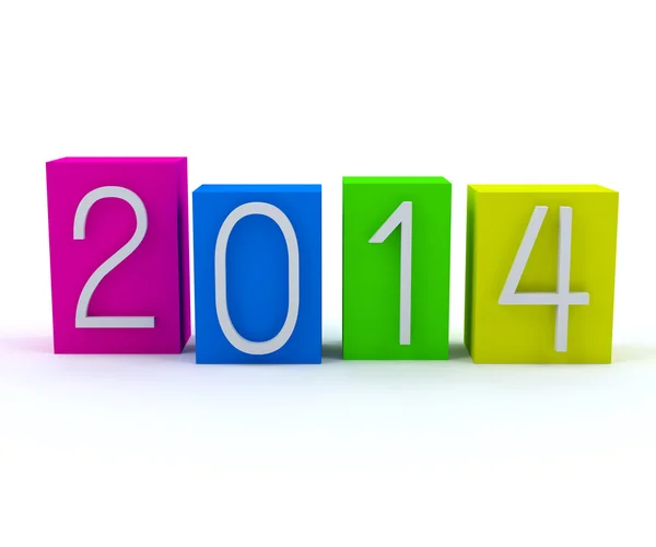 새 해 2014 — 스톡 사진