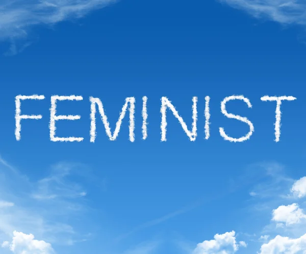 Феминистка — стоковое фото
