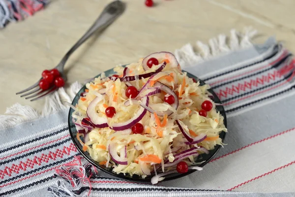 Sour cabbage - sauerkraut — Stock Photo, Image