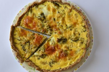 karnabahar ve brokoli ile pasta