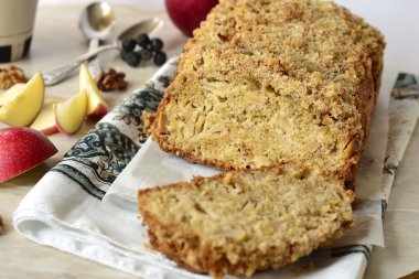 elma ve shtreyzelem, pasta kek