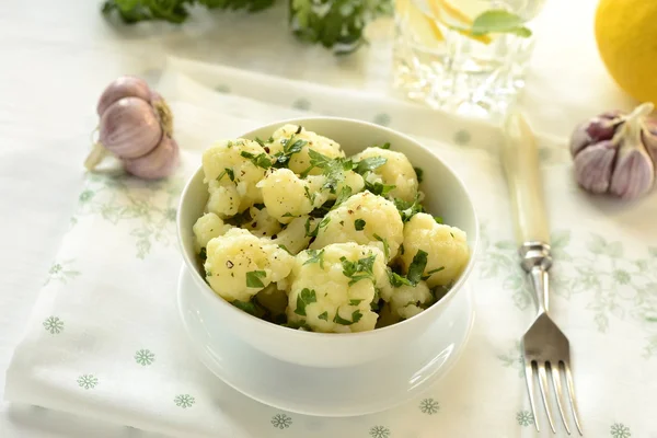 limon Sarımsak soslu karnabahar