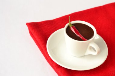 biber sıcak çikolata