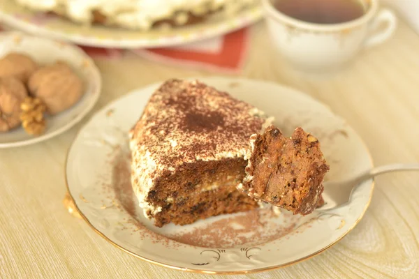 Torta de zanahoria — Foto de Stock