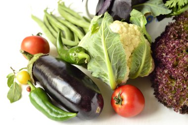 Taze sebzeler ve bitkiler