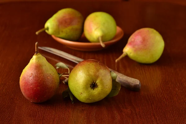 Organic pears — Stock Photo, Image