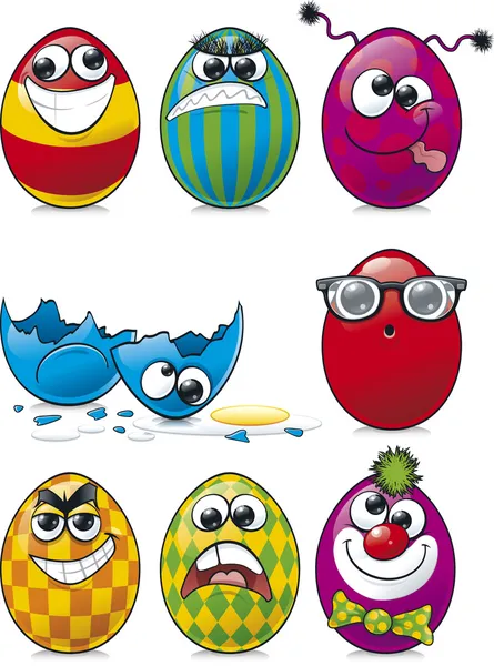 Paskalya yumurtası yüzler