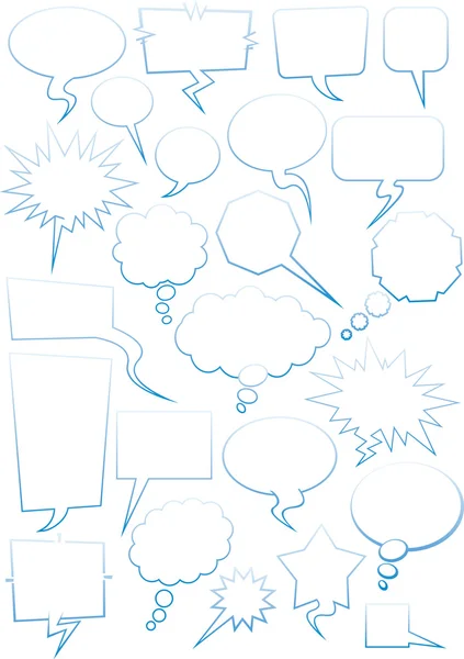 karikatür konuşma balonu koleksiyonu