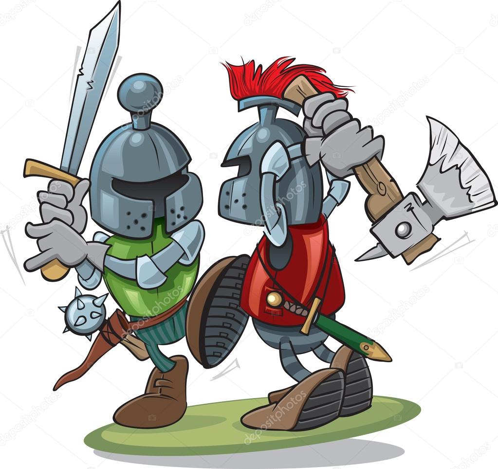 Knights Fighting