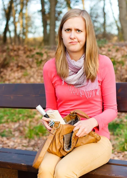 Disorder in my purse! — Stock Photo, Image