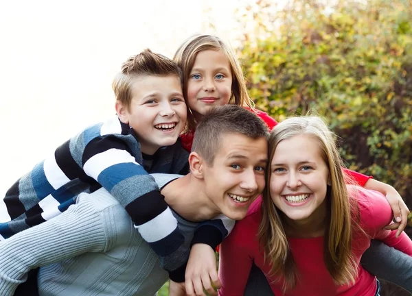 Having fun together — Stock Photo, Image