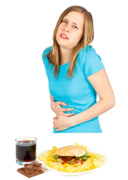 Severe Gastric Ulcer — Stock Photo, Image