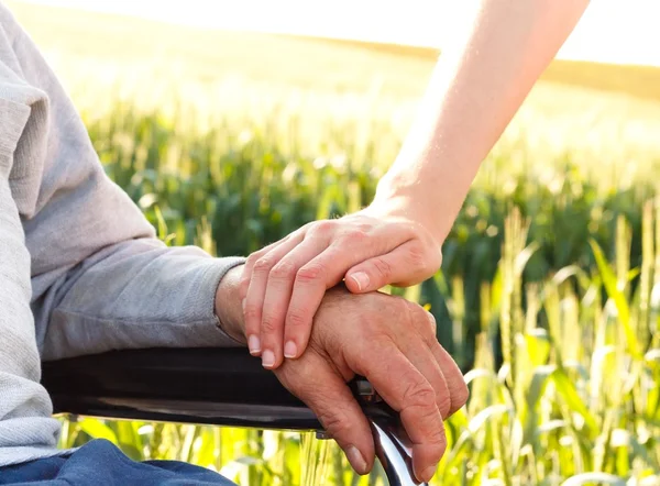 Ondersteunende hand — Stockfoto