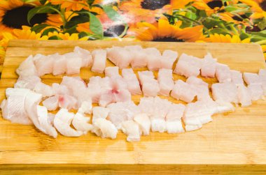 Balık fileto kesme tahtası