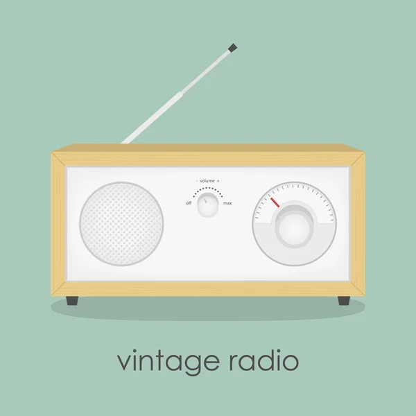 Radio. — Vector de stock