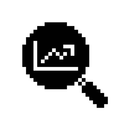 Veri analizi Piksel Sanat Simgesi