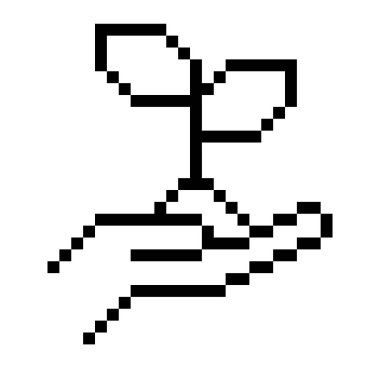 Yatırım. Piksel Sanat Simgesi