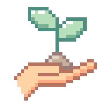 Yatırım. Piksel Sanat Simgesi