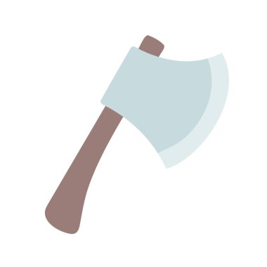 Balta. El çizimi karalama simgesi.