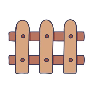 Çit. El Çizimi Yay Simgeleri.