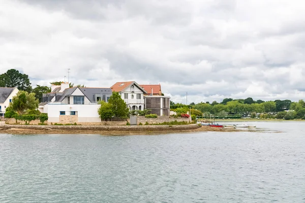 Bretagne Pointe Conleau Morbihan Viken Turistiska Plats Sommaren — Stockfoto