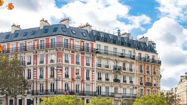 Paris Vackra Byggnader Boulevard Voltaire 11E Distriktet — Stockfoto