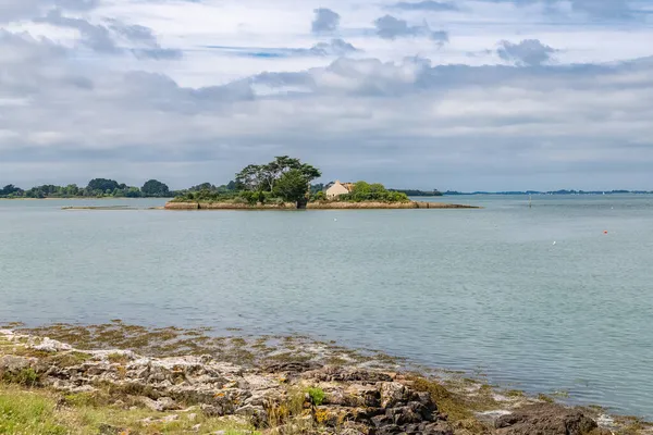 Saint Armel Bretagna Isola Quistinica Bel Paesaggio Marino — Foto Stock