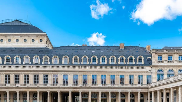Parijs Het Palais Royal Mooie Geometrische Gevel — Stockfoto