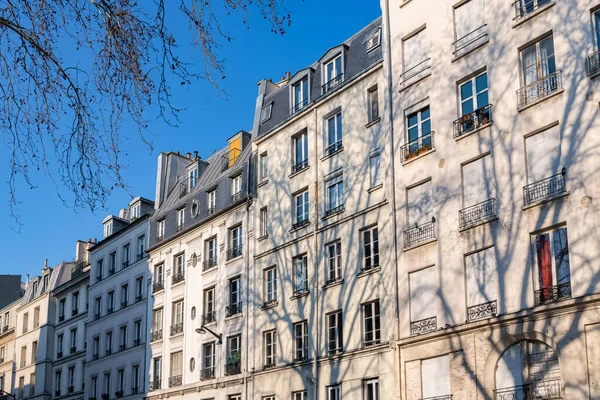 Parijs Mooi Gebouw Rue Baudelaire Het 12E Arrondissement — Stockfoto