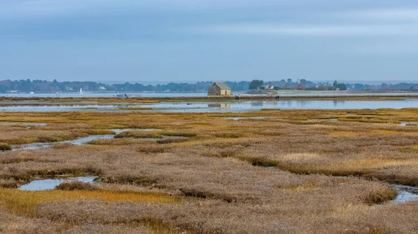 Brittany Ile Arz Teluk Morbible Pabrik Tradisional Musim Gugur — Stok Foto