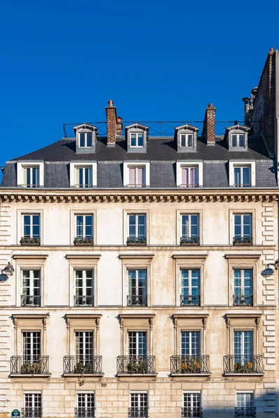 Paris Belo Lugar Construção Madeleine Bairro Luxo — Fotografia de Stock