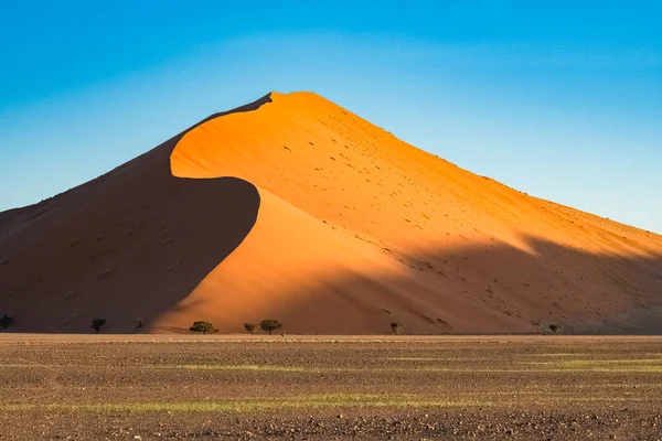 Namibia Desierto Namib Paisaje Gráfico Dunas Rojas —  Fotos de Stock