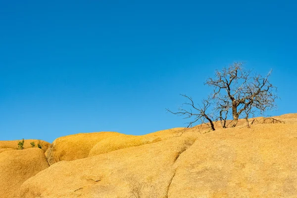 Ναμίμπια Έρημος Του Spitzkoppe Damaraland Όμορφο Τοπίο — Φωτογραφία Αρχείου