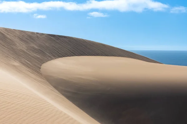 Namibie Désert Namibien Paysage Graphique Dunes Jaunes Fond — Photo