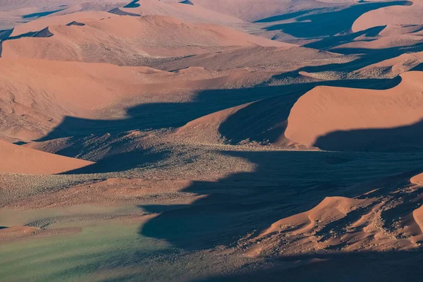 Namibië Uitzicht Namibische Woestijn Wild Landschap Panorama Het Regenseizoen — Stockfoto