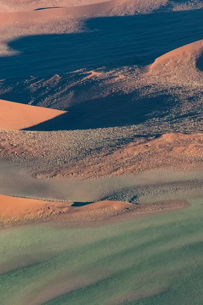 Namibie Vue Aérienne Sur Désert Namibien Paysage Sauvage Panorama Saison — Photo