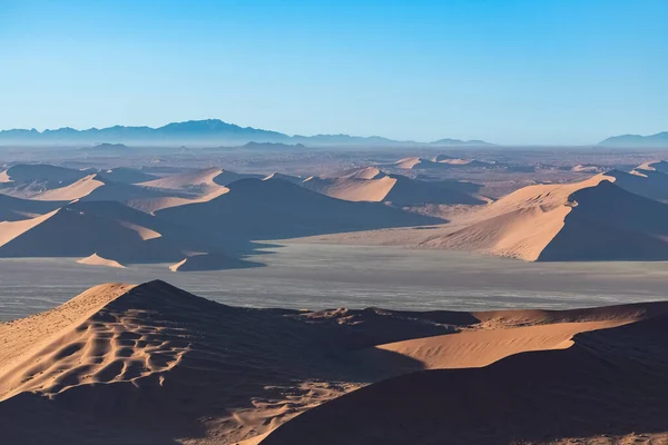 Namibia Vista Aérea Del Desierto Namib Lago Temporada Lluvias Hermoso —  Fotos de Stock