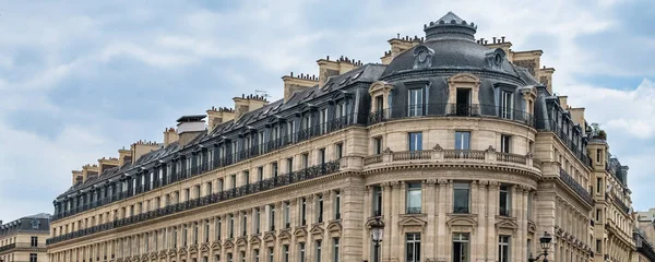 Париж Прекрасний Будинок Авеню Опера Розкішному Районі Центрі — стокове фото