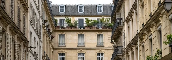 Parijs Mooi Gebouw Boulevard Beaumarchais 11E Wijk — Stockfoto