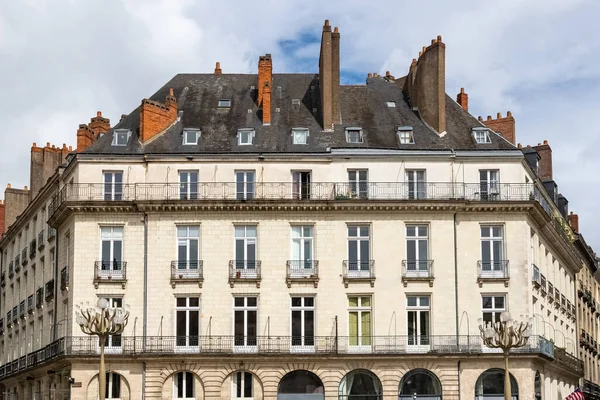 Nantes Vacker Stad Frankrike Gamla Byggnader Plats Graslin Den Historiska — Stockfoto