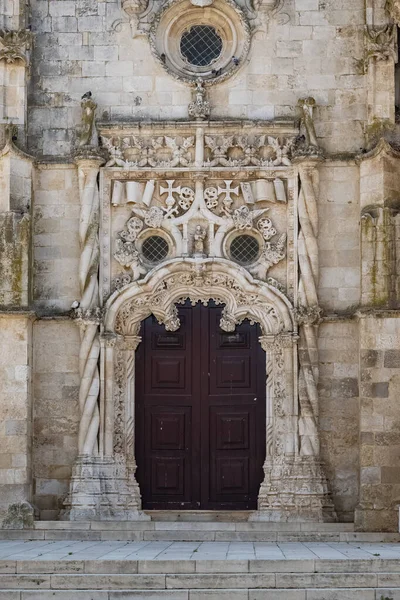 Goleia Portugal Antiga Igreja Notre Dame Conception Aldeia Entrada Principal — Fotografia de Stock