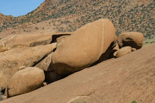 Намибия Большие Скалы Шпицкоппе Дамараленде Пейзаж Фон — стоковое фото